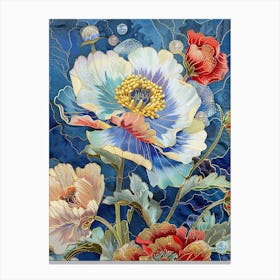 Chinese Flower Painting 87 Canvas Print