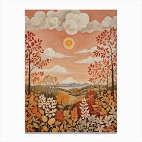 Autumn Horizon Canvas Print