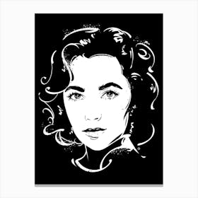 Elizabeth Taylor Canvas Print