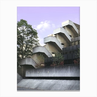 Stairs At Institute Of Education Canvas Print