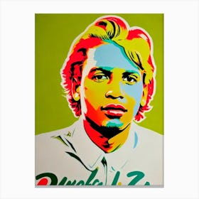 Lil Durk Colourful Pop Art Canvas Print