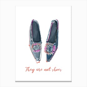 Shoes Canvas Print