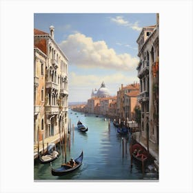 Venice Grand Canal Art Print 2 Canvas Print