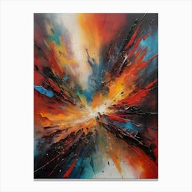 An Unusual Outburst ~ Reimagined 23 Canvas Print