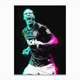 Rio Ferdinand 2 Canvas Print