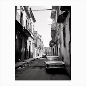 Catania, Italy, Black And White Photography 1 Canvas Print