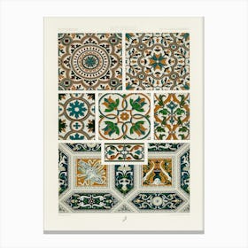 16th Century Pattern, Albert Racine (2) 1 Canvas Print