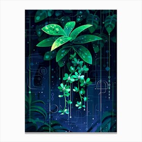 Twilight Forest 1 Canvas Print