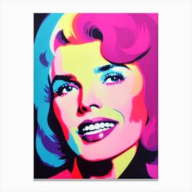 Katharine Hepburn Pop Movies Art Movies Canvas Print