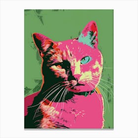 Pop - Cat 1 Canvas Print