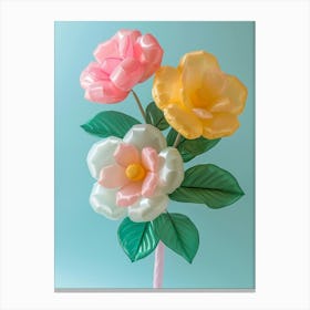 Dreamy Inflatable Flowers Camellia 1 Canvas Print