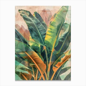 Banana Leaves 28 Canvas Print