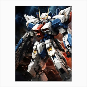 Gundam Robot 3 Canvas Print