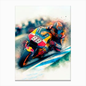 Motogp - Motogp Wallpaper Canvas Print