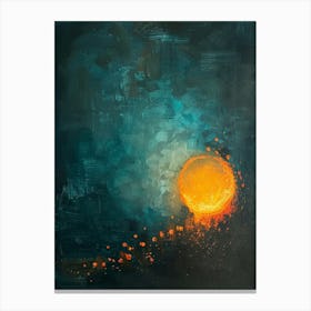 'Solar Eclipse' 2 Canvas Print