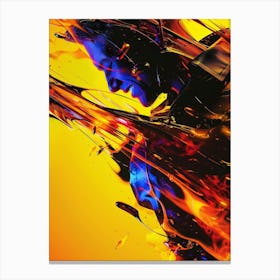 Paint Splash Canvas Print