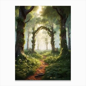 Fairytale Forest Canvas Print