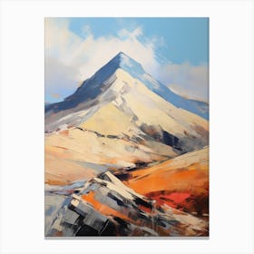 Stob Binnein Scotland 1 Mountain Painting Canvas Print