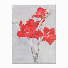 Red Gladioli (1906), Piet Mondrian Canvas Print