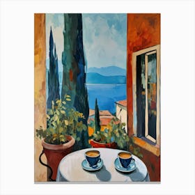 Verona Espresso Made In Italy 3 Canvas Print