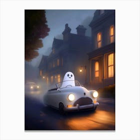 Ghost Car 1 Canvas Print