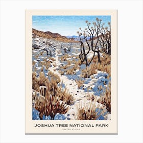 Joshua Tree National Park United States 2 Poster Canvas Print