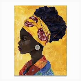 African Woman 9 Canvas Print