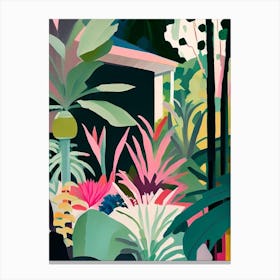 Matthaei Botanical Gardens, Usa Abstract Still Life Canvas Print