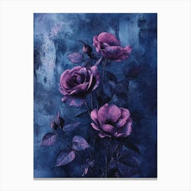 Purple Roses Toile