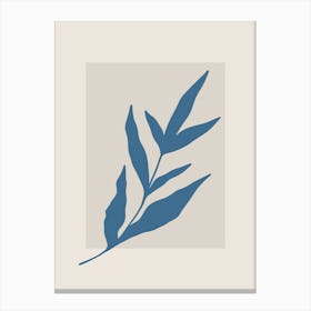 Leaf In A Square Canvas Print
