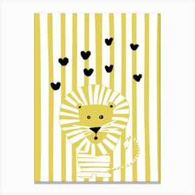 Cool Lion Canvas Print