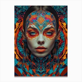 PsychedelicWoman Canvas Print