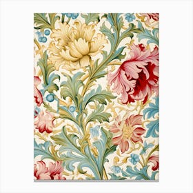 Floral Wallpaper 330 Canvas Print