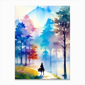 Watercolor Painting 1 Canvas Print