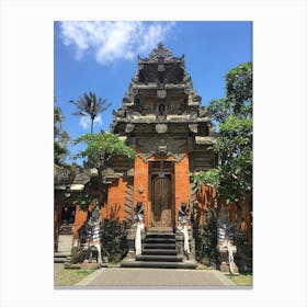 Ubud Palace, Bali, Indonesia 4 Canvas Print