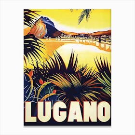 Lugano, Switzerland Canvas Print