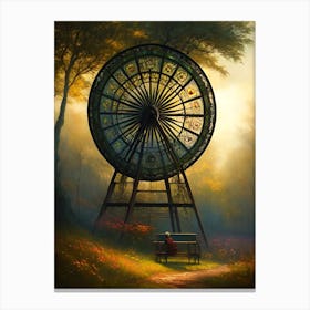 Spinning Wheel Canvas Print