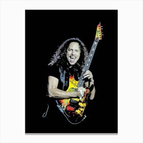 Kirk Hammett metallica band music 9 Canvas Print