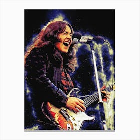 Spirit Of Rory Gallagher Canvas Print