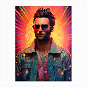 Adam Levine (2) Canvas Print