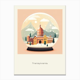 Transylvania Romania 1 Snowglobe Poster Canvas Print