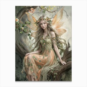 Woodland Fairy Canvas Print