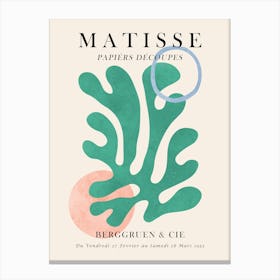 Matisse poster 4 Canvas Print