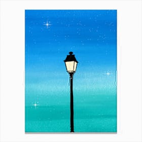 Street Lamp Canvas Print