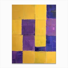 Purple Squares 13 Canvas Print