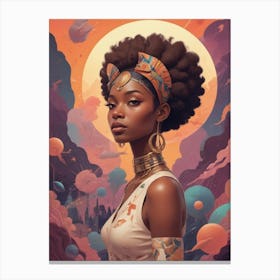 Afro-Futurism Canvas Print