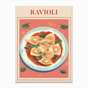 Ravioli 3 Italian Pasta Poster Canvas Print