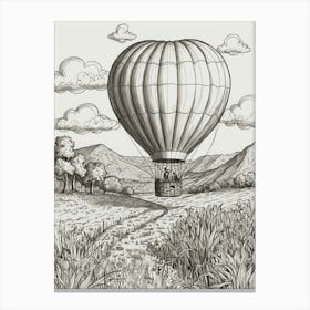 Hot Air Balloon 5 Canvas Print