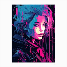Cyberpunk 3 Canvas Print