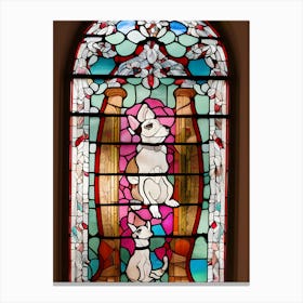 Stained Glass Window 4 Canvas Print